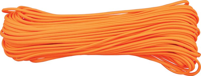 Parachute Cord Neon Orange. - Click Image to Close