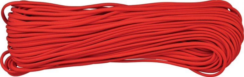Parachute Cord Red. - Click Image to Close