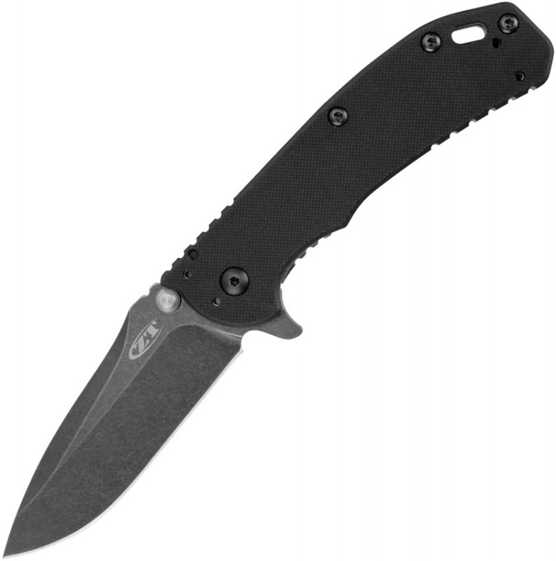 ZERO TOLERANCE FOLDING KNIFE 0566BW Hinderer Blackwash - Click Image to Close