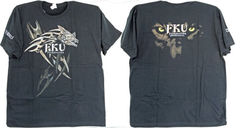 Fox USA FKU T-Shirt XL - Click Image to Close