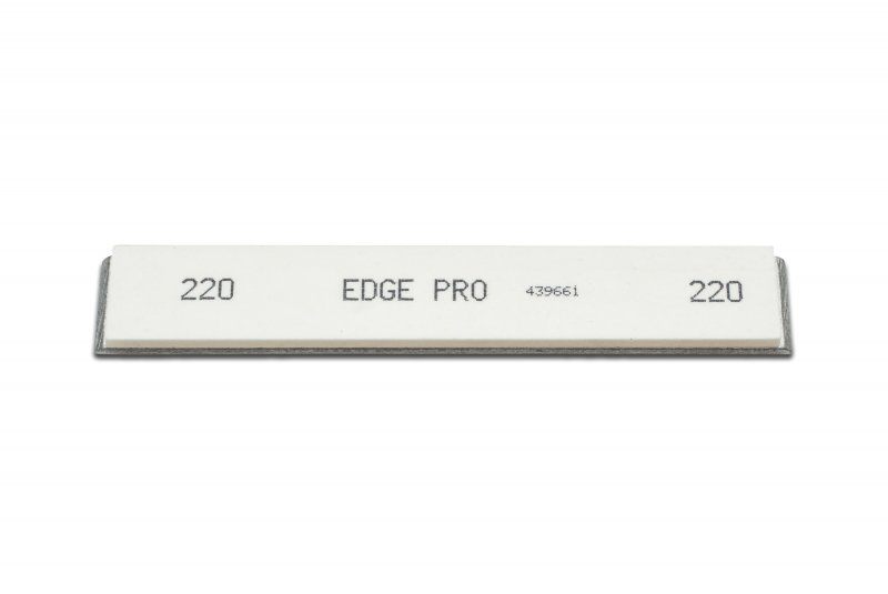 Edge Pro Medium 220 Grit Sharpening Stone (Mounted) - Click Image to Close