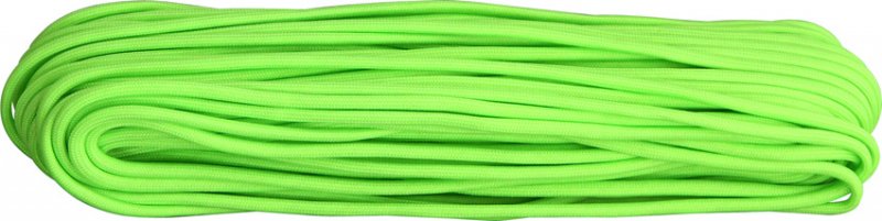 Parachute Cord - Neon Green - Click Image to Close
