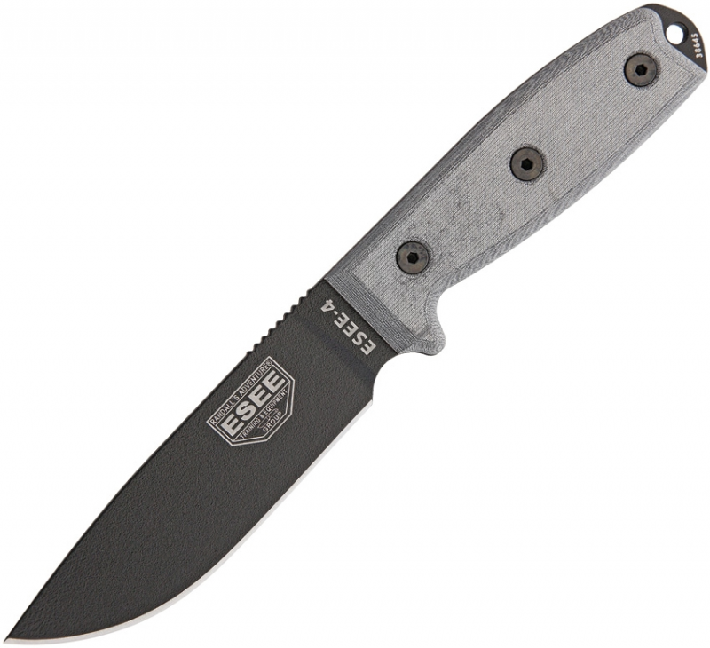 ESEE Model 4 Stainless Plain - Click Image to Close