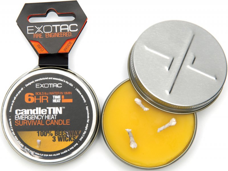 Exotac candleTIN Emergency - Click Image to Close