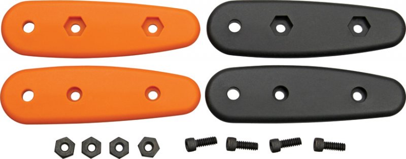 Becker Handle Scales Orange Zy - Click Image to Close